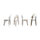 Ensemble de 4 chaises par Pozzi