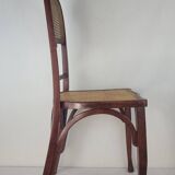 Chaises Art Nouveau en bois courbé (*2)
