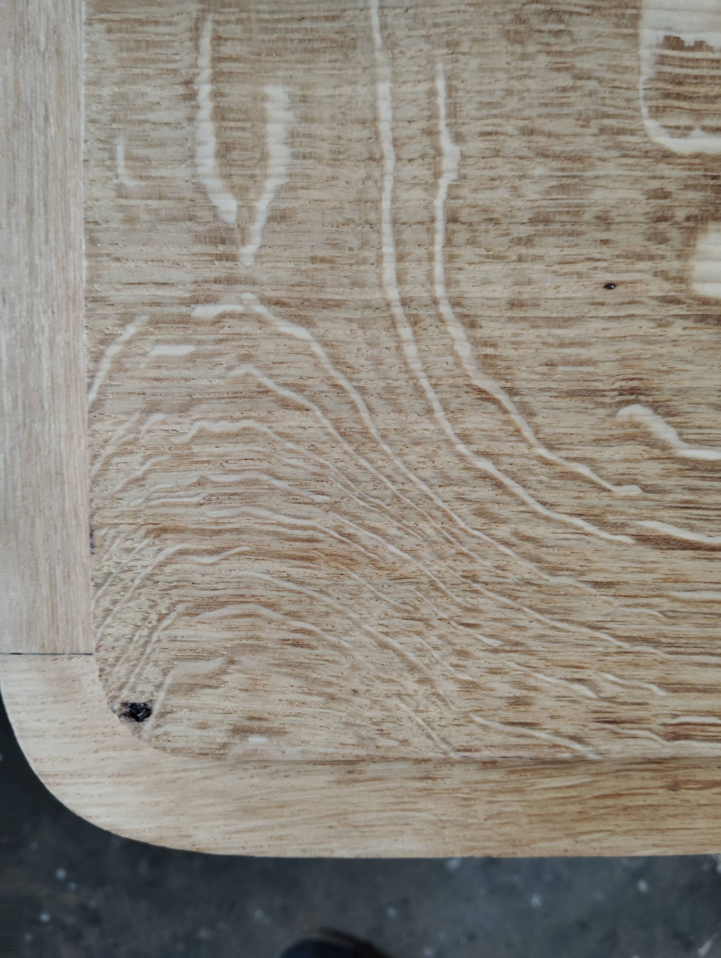 Vintage light oak chest of drawers