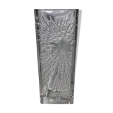 2212942 Daum, large cut crystal vase signed design 1970