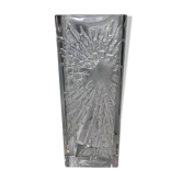 2212942 Daum, large cut crystal vase signed design 1970