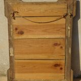 Antique wooden mirror with gilded stucco 65x83cm