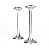 Pair of vintage ikea kägla candle holders