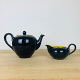 Teapot and milk jug Biarritz by Villeroy & Boch vintage ceramics