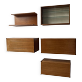 1960’s mid century Beaver & Tapley modular wall units