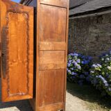 Louis XV style cherry wood cabinet late 19th century