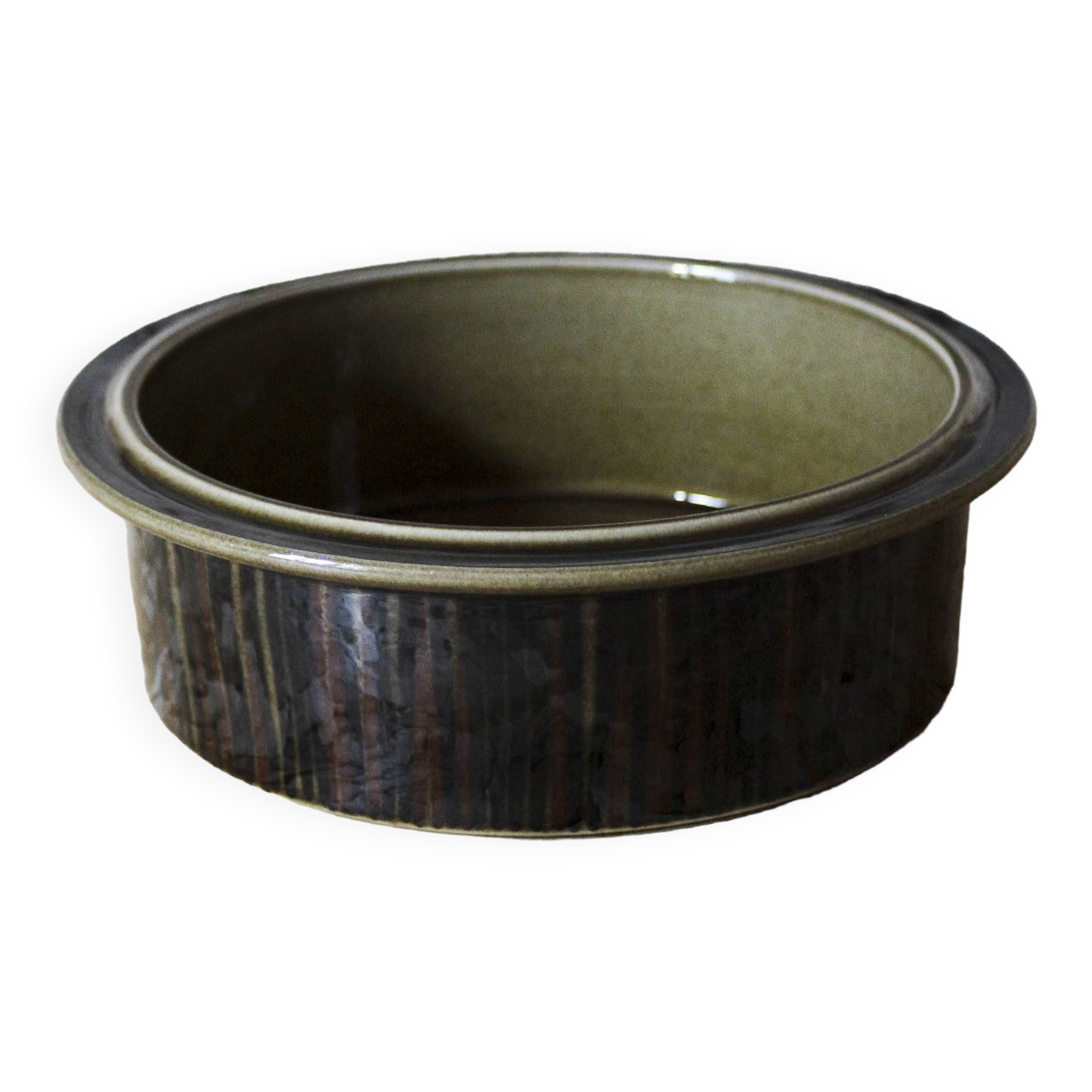Kosmos series ceramic salad bowl by Arabia Finland
