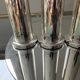Series 4 HRW Fink Germany candlesticks from the 70s in silver metal