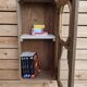 Art Deco wall shelf