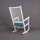 Ynge Ekstrom rocking chair, Swedese 1970s