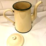 Enamelled coffee maker of the 1950s