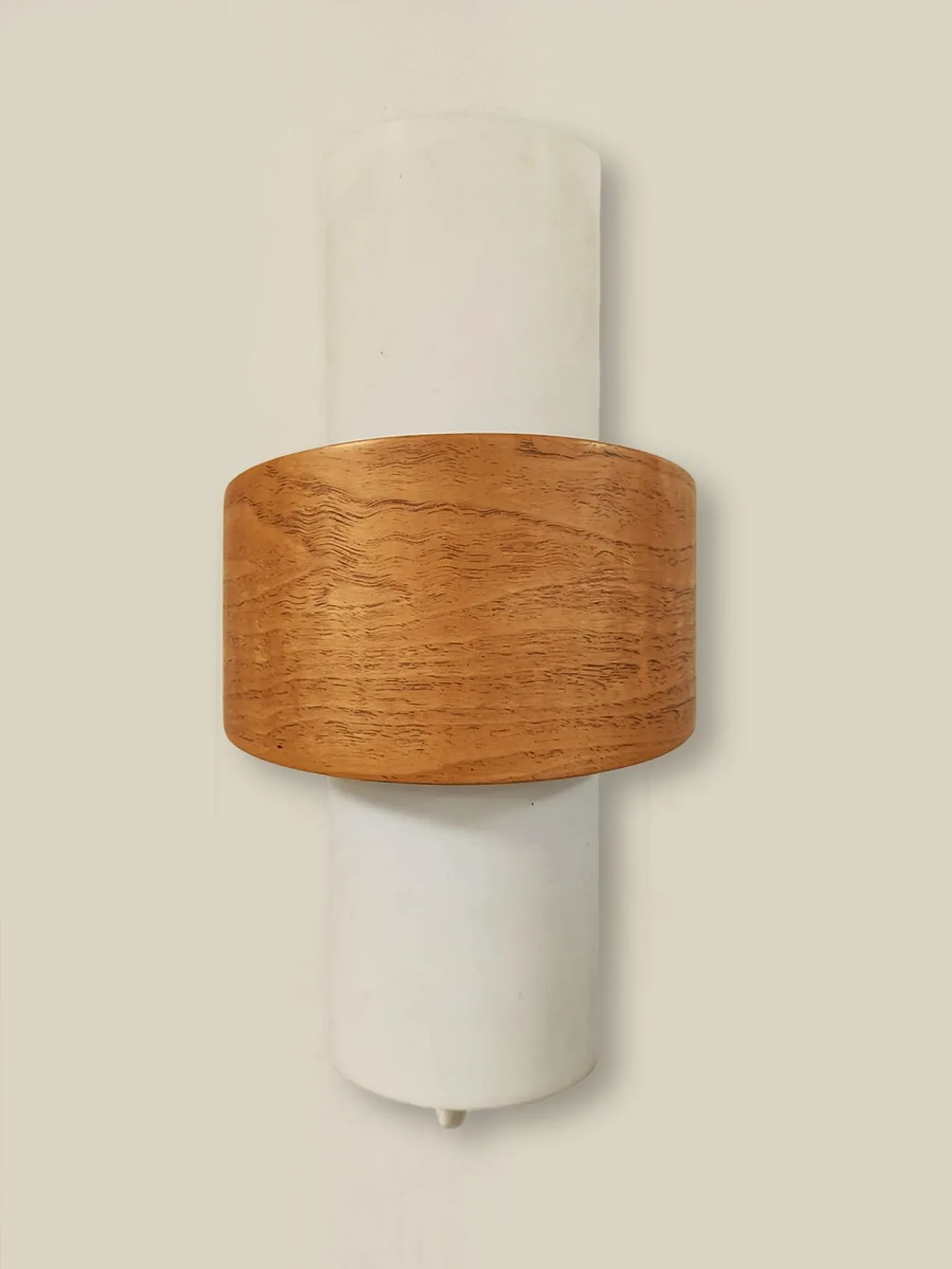 Dutch design opal glass NX 40 vintage wall lamp Louis Kalff Philips