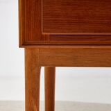Teak and beech highboard (mk6603)