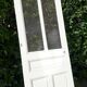 Old translucent glazed communication door 82.5x214.2cm (2)
