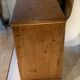 vintage solid pine chest of drawers