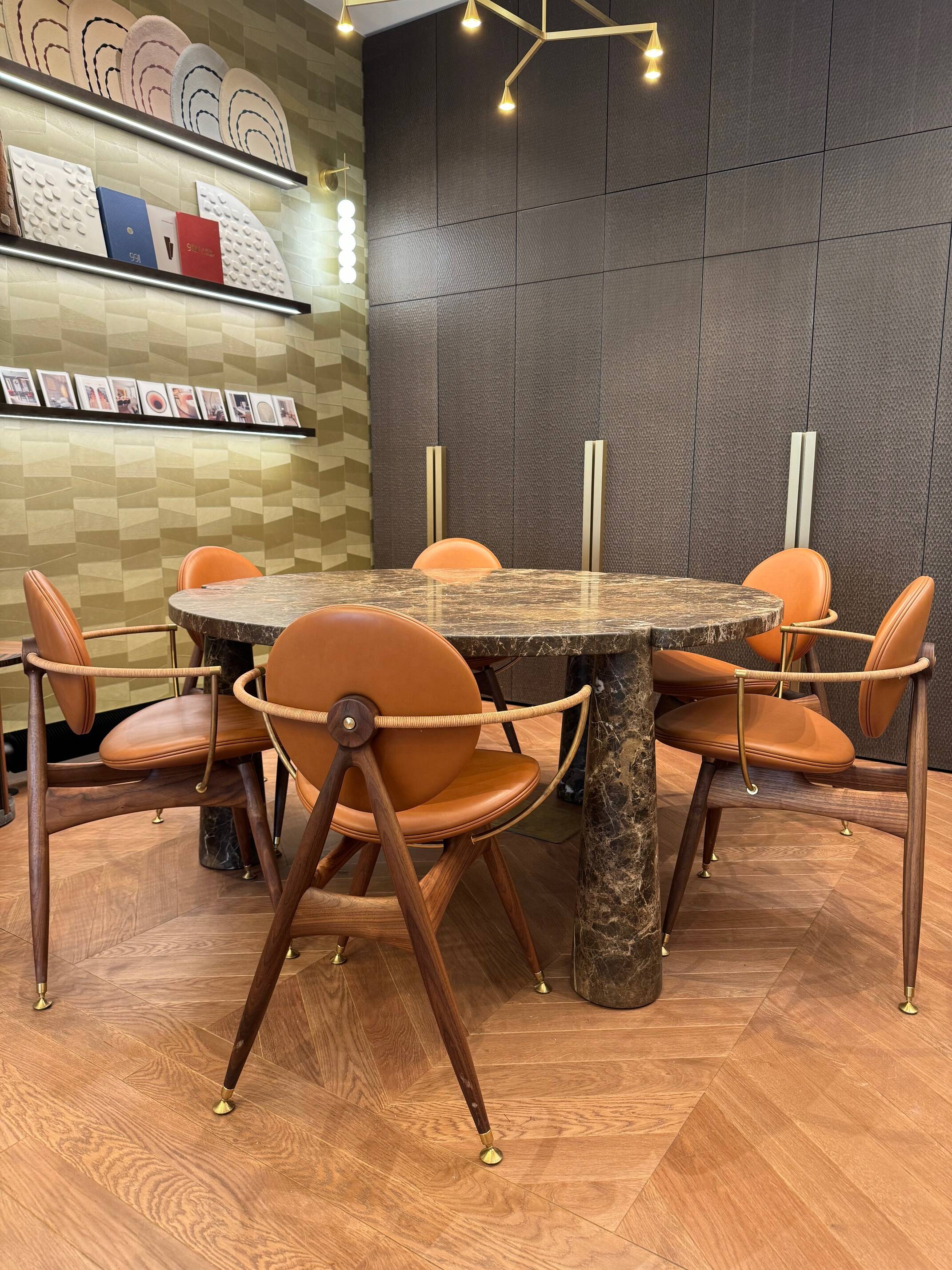 Mangiarotti emperador marble table