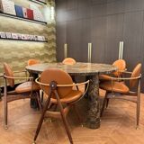 Mangiarotti emperador marble table