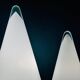 Cone table lamps Murano, Italy, 1970s, set of 2