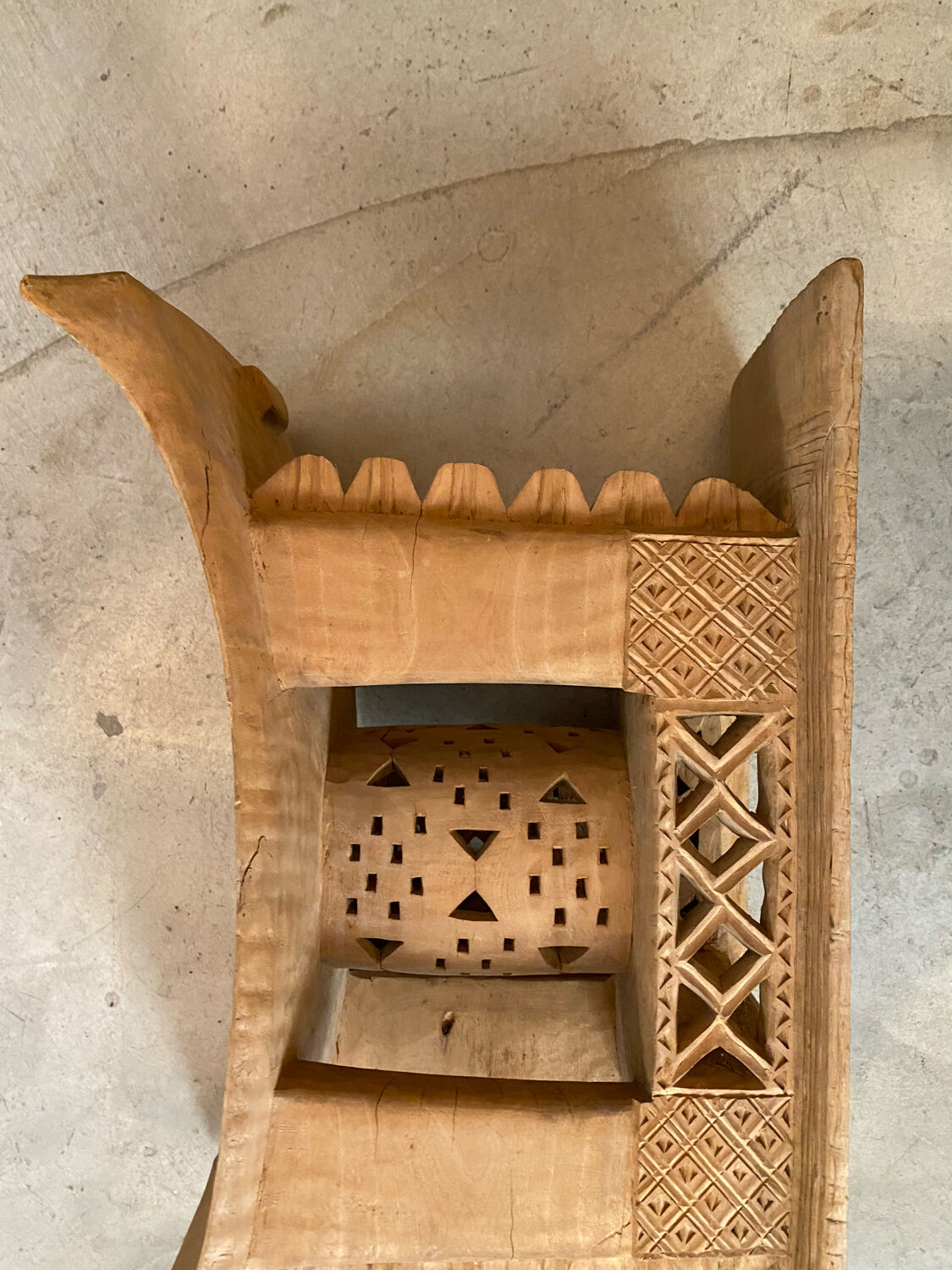 Ancient Ashanti Ghana Royal Stool