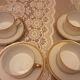 5 tasses et sous tasses  porcelaine limoges  gda