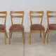 Chaises de salle à manger Mid century by Tatra nabytok, Set de 4