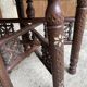 Table basse marocaine plateau cuivre