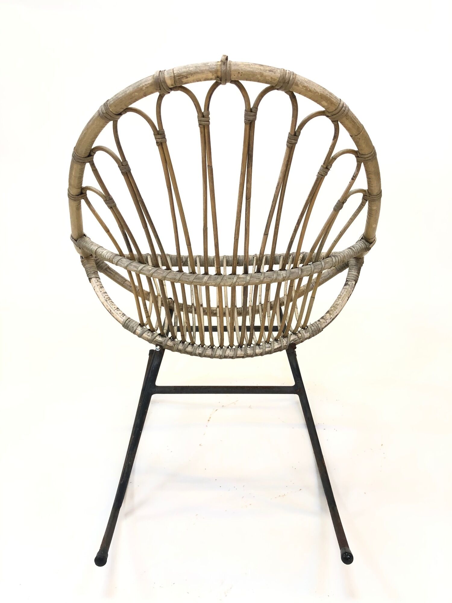 Dirk van Sliedregt Rattan rocking chair Rohe Noordwolde