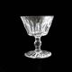 "Pyramid" crystal liquer glass designed by Fritz Kallenborg for Kosta Boda Sweden mid-century. Price