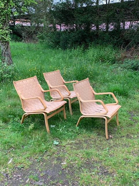 3 Boyes Mobler armchairs - Denmark 70s/80s