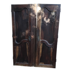 Paire de portes anciennes