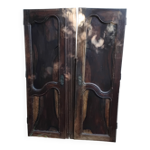 Pair of antique doors 18th century Louis XV style