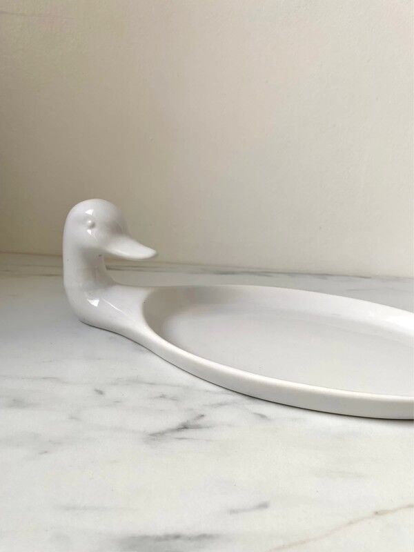 Vintage porcelain foie gras service