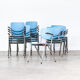 50s metal dining and office chairs with bakelite chair 20 pieces
