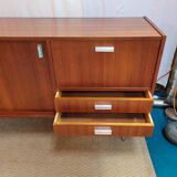 Sideboard 70s plated teak.