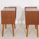 Paire de chevets vintage scandinave 1960