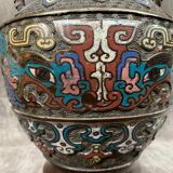 Lampe cloisonnée