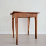 Table de ferme ancienne et son tiroir - petit bureau