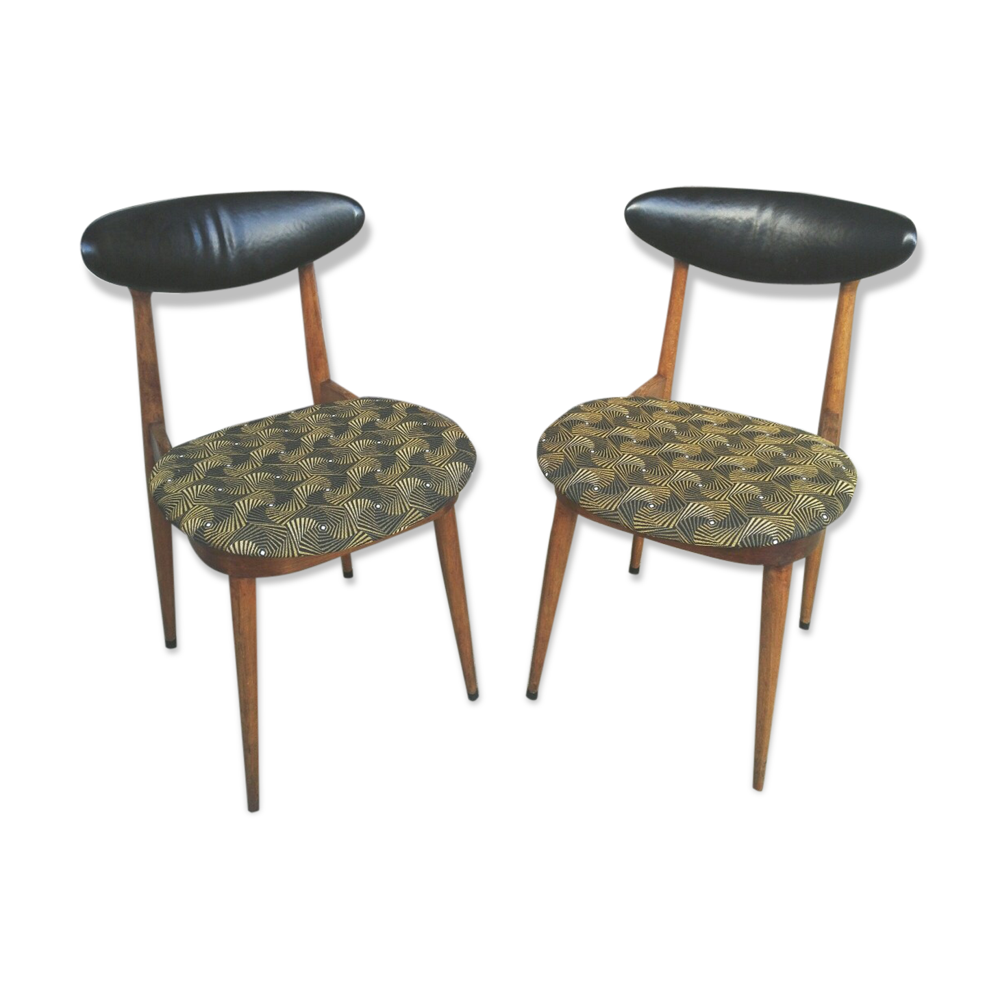 Paire de chaises Baumann