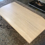 Travertine lounge table