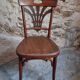 Ensemble de 4 chaises bistrot françaises anciennes Thonet – vers 1920
