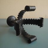 brutalist chandelier vintage decor brutalist candlestick