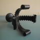 brutalist chandelier vintage decor brutalist candlestick