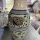 Antique vase 1920 ceramic Keramis art deco