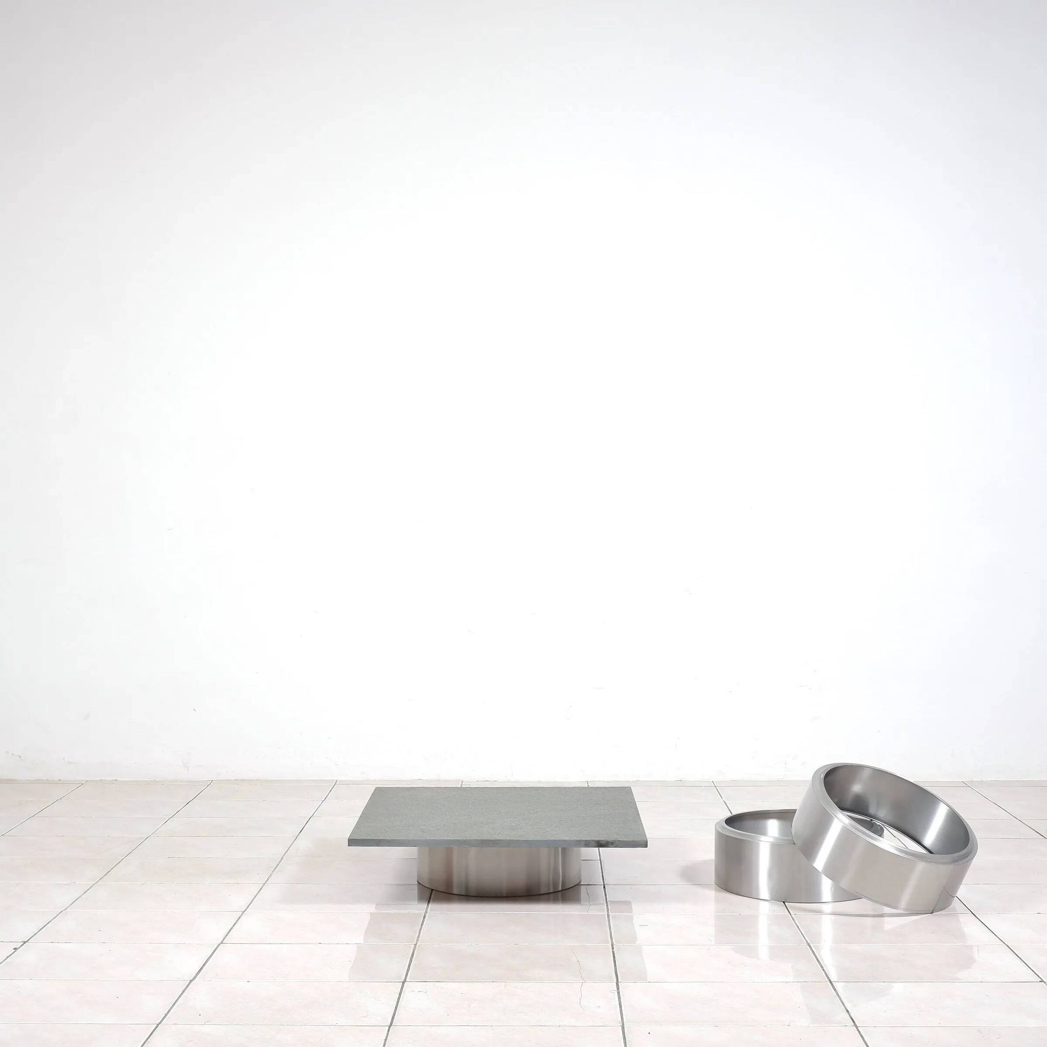 Square modular coffee table by Jørgen Høj for Ivan Schlechter