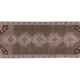 Vintage Turkish hallway rug 112x273 cm