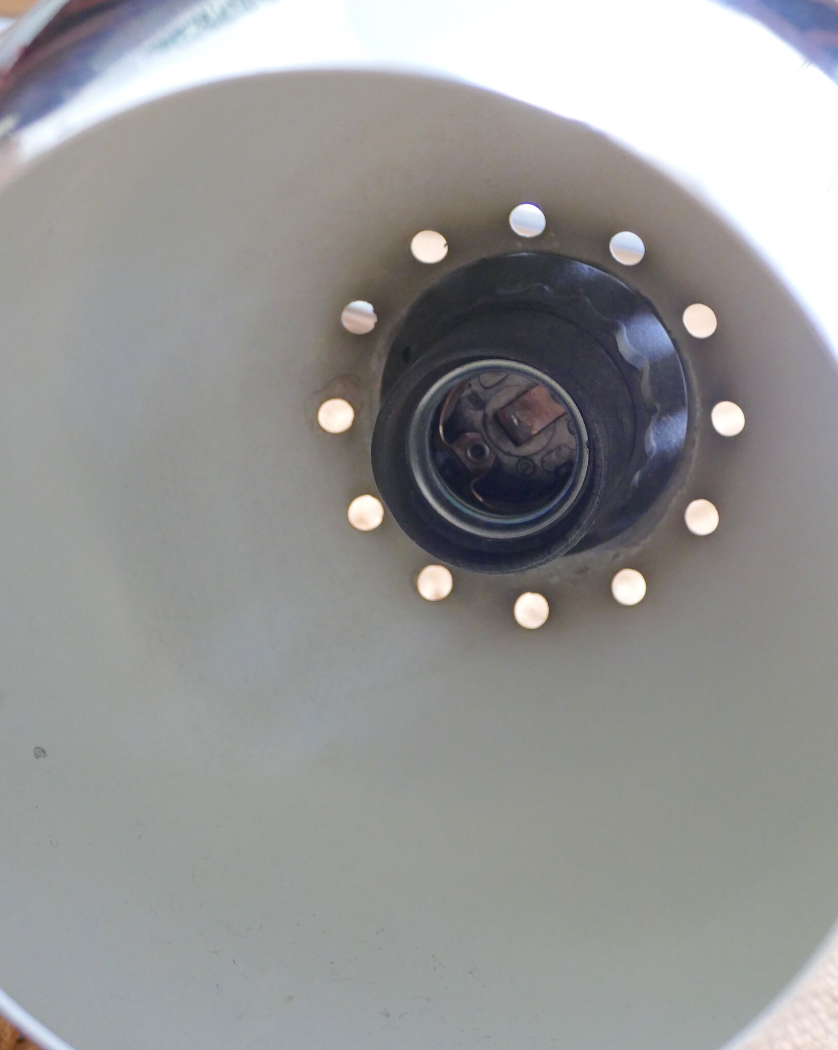 Floor lamp vintage Italian Goffredo Reggiani 1970 "Muguet"