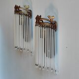 Pair of tassel sconces
