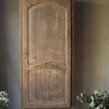 antique solid wood bonnetière