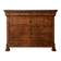 Antique solid wood chest of drawers with drawers and key.
