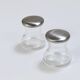 Wilhelm Wagenfeld Mid-Century Max & Moritz Salt Pepper Shakers, WMF, 1950s